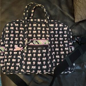 Vera Bradley Elephant Laptop Bag